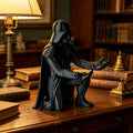 1 Piece 3D Printed Kneeling Vader Pen Holder, Cool Villain-Themed Desktop Decoration, Bookshelf Storage Decoration, Ideal for Decorating Office Study Spaces and as a Birthday Gift, Valentine's Day, Christmas, or Holiday Gift,