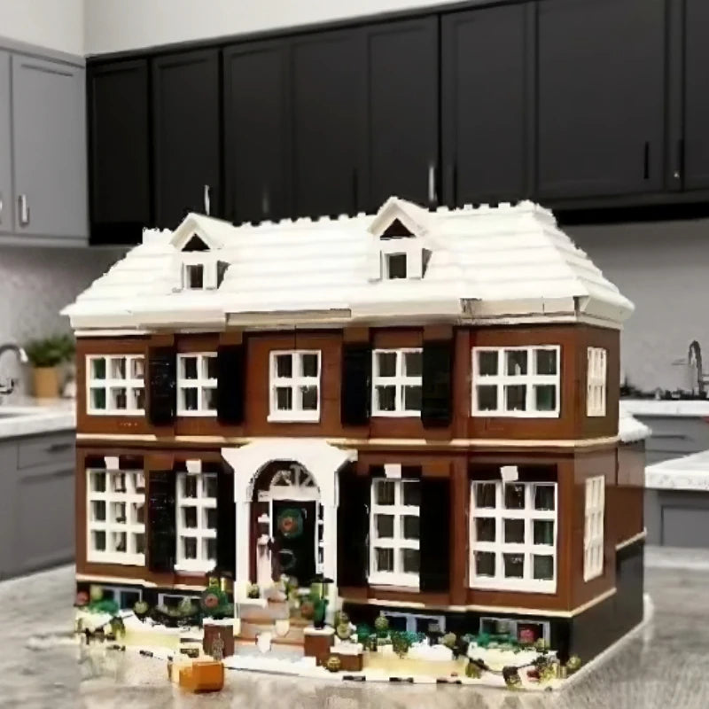 3955PCS Creative Single Family Houses Compatible Building Blocks, Toy Models, Children's Birthday and Christmas Gifts