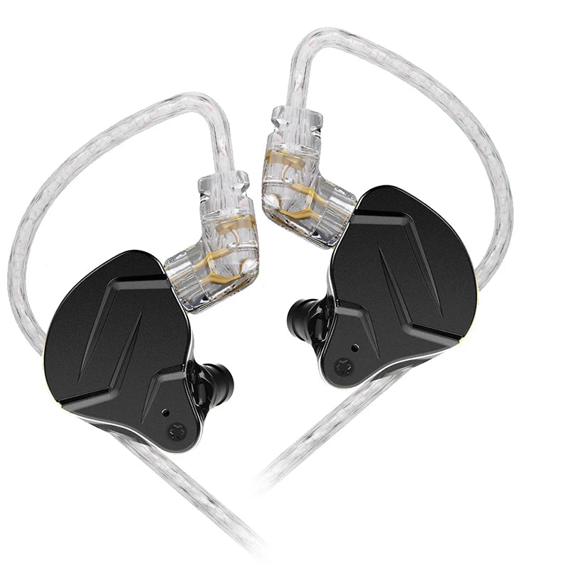 KZ ZSN PRO X 1BA 1DD Hybrid Drive HIFI Metal In Ear Earphone Sport Noise Cancelling Earbud Headset KZ ZAX ZSX AS16 ZSNPROX