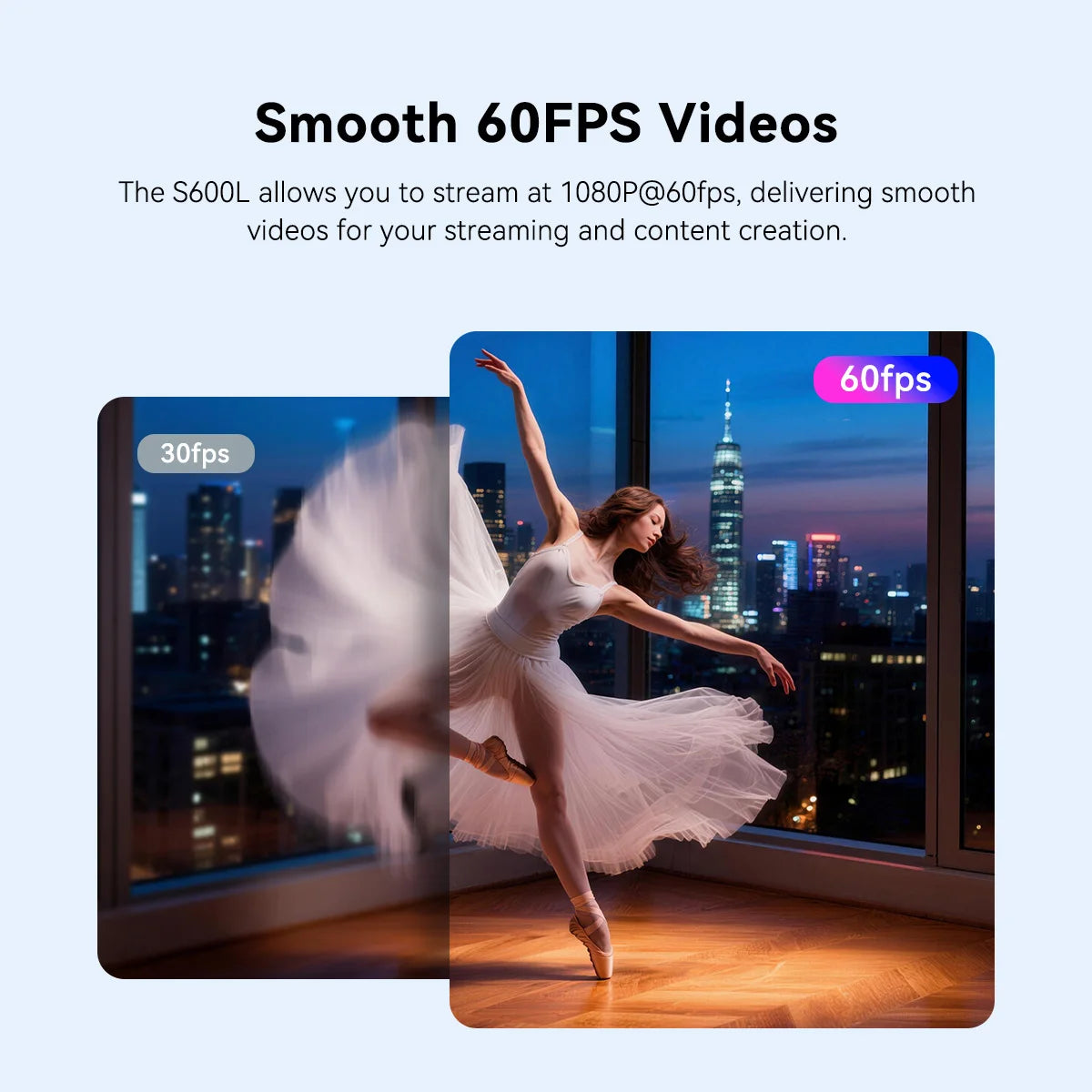 4K Webcam Light Control 1080P 60fps Autofocus Video Camera EMEET S600 Light USB Camera 8MP Streaming Web Camera for PC/Computer