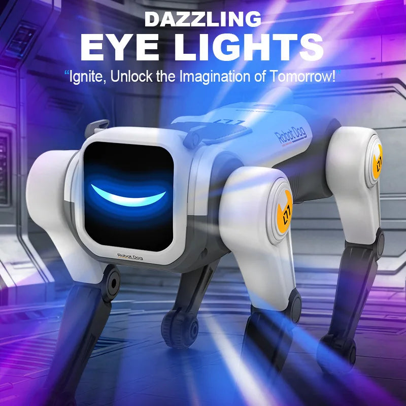 Cool Stuff Toy Car Funny Gift-Hot Kawaii AI Intelligent Rc Robot Dog,Remote Control Car,Electronic Pet Dog,Rc Cars Toys for Kids