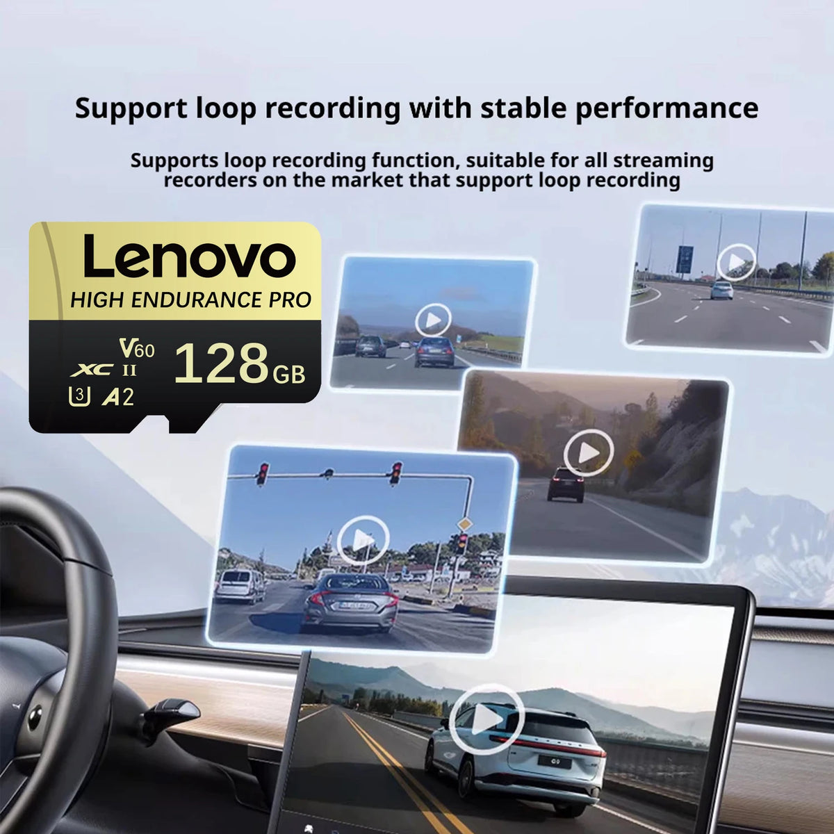 Lenovo SD Memory Card 2TB 1TB Class 10 High Speed Micro TF Card 1TB 512GB For Nintendo Switch PC Smart Phone SD Card 128GB 256GB