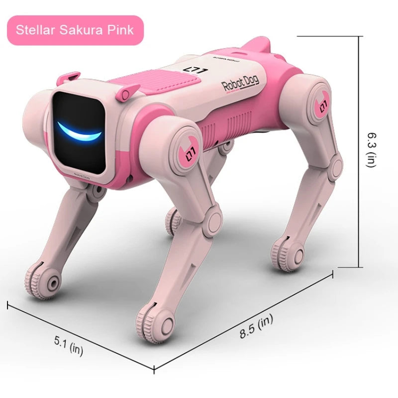 Cool Stuff Toy Car Funny Gift-Hot Kawaii AI Intelligent Rc Robot Dog,Remote Control Car,Electronic Pet Dog,Rc Cars Toys for Kids