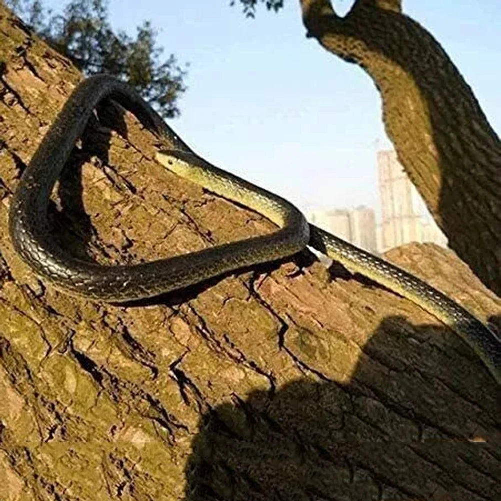 Fake Snake Toy Real Look Snake Prank Toy Fake Prank Prop Simulated Snake Soft Rubber Decompression Toy for Fake Prank Prop