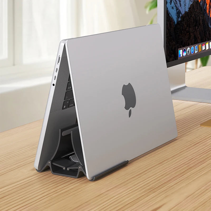 CABLETIME Vertical Laptop Stand Desktop Gravity Holder Notebook Support For MacBook Pro Air Surface HP Dell iPad Tablet Stand