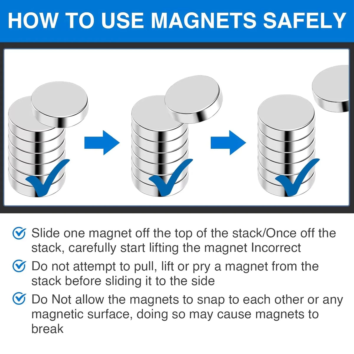 Super Powerful Magnet Round Disc Magnet for Fridge Home Office Craft 6x3 8x2 8x3 10x2 10x3 12x2 12x3 15x2