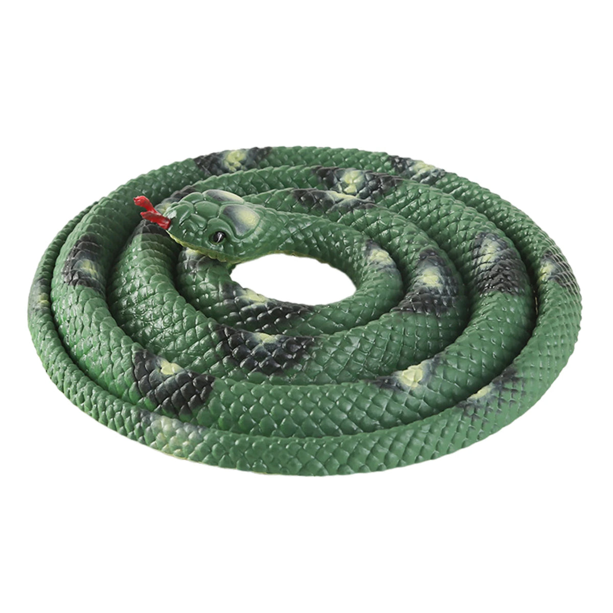 Fake Snake Toy Real Look Snake Prank Toy Fake Prank Prop Simulated Snake Soft Rubber Decompression Toy for Fake Prank Prop