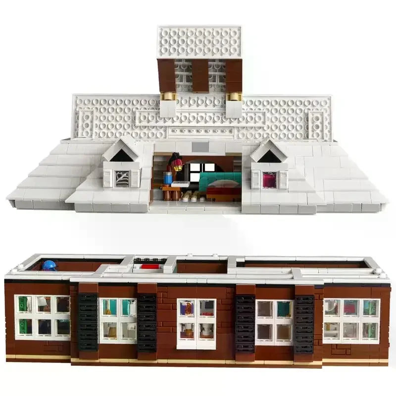 3955PCS Creative Single Family Houses Compatible Building Blocks, Toy Models, Children's Birthday and Christmas Gifts