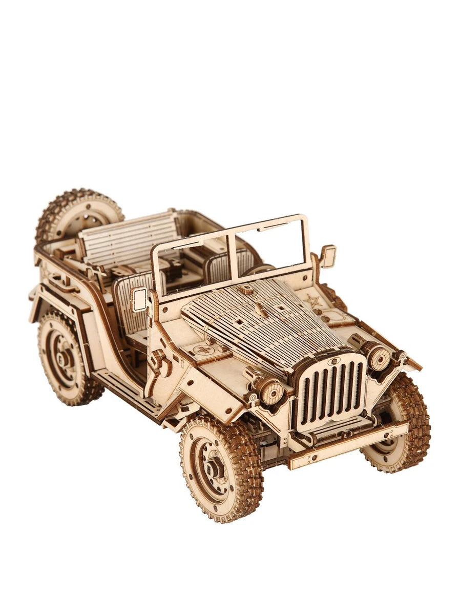 3D Puzzle Diy Wooden Toy Car Assembly Model For Adult Birthday Halloween Christmas Gifts