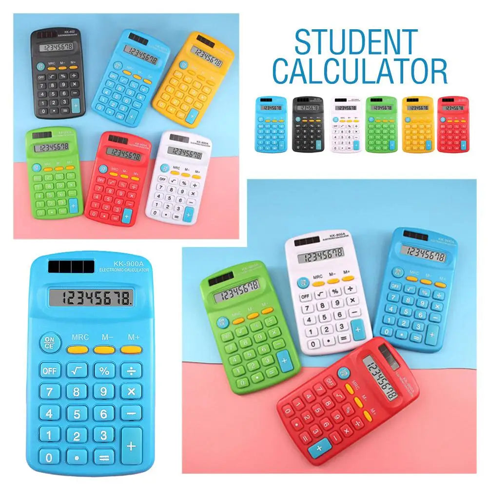 Desk Calculator Business Accounting Tool Battery Clear Big Buttons Lcd Electronic Calculators For Home Office School