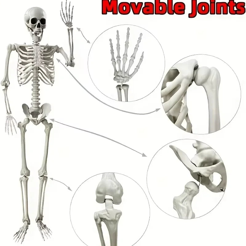 90cm 1pcs Everyday Decoration Fake Skeleton Sculpture For  Everyday Decor, Home Decor, Garden Decor, Haunted House