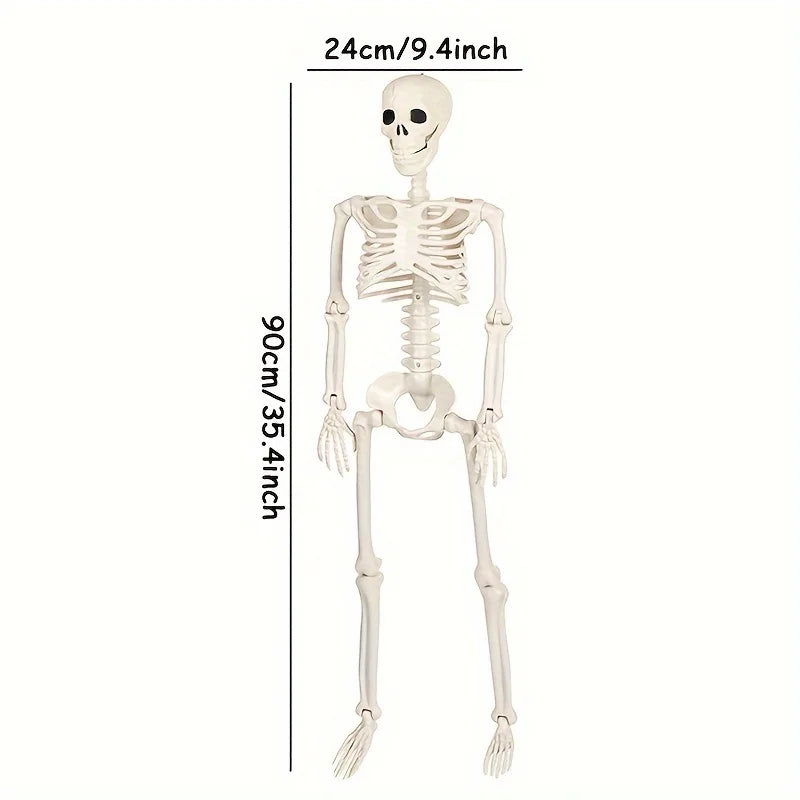 90cm 1pcs Everyday Decoration Fake Skeleton Sculpture For  Everyday Decor, Home Decor, Garden Decor, Haunted House