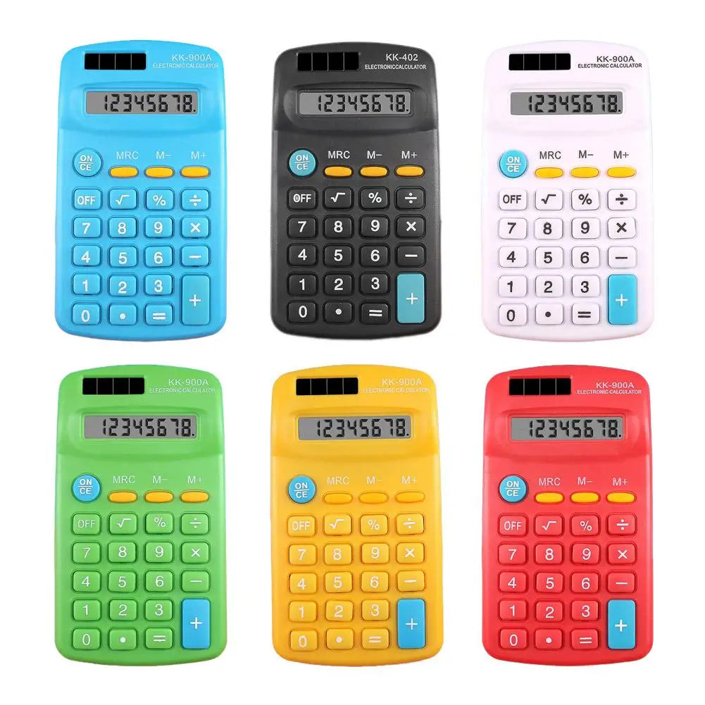 Desk Calculator Business Accounting Tool Battery Clear Big Buttons Lcd Electronic Calculators For Home Office School