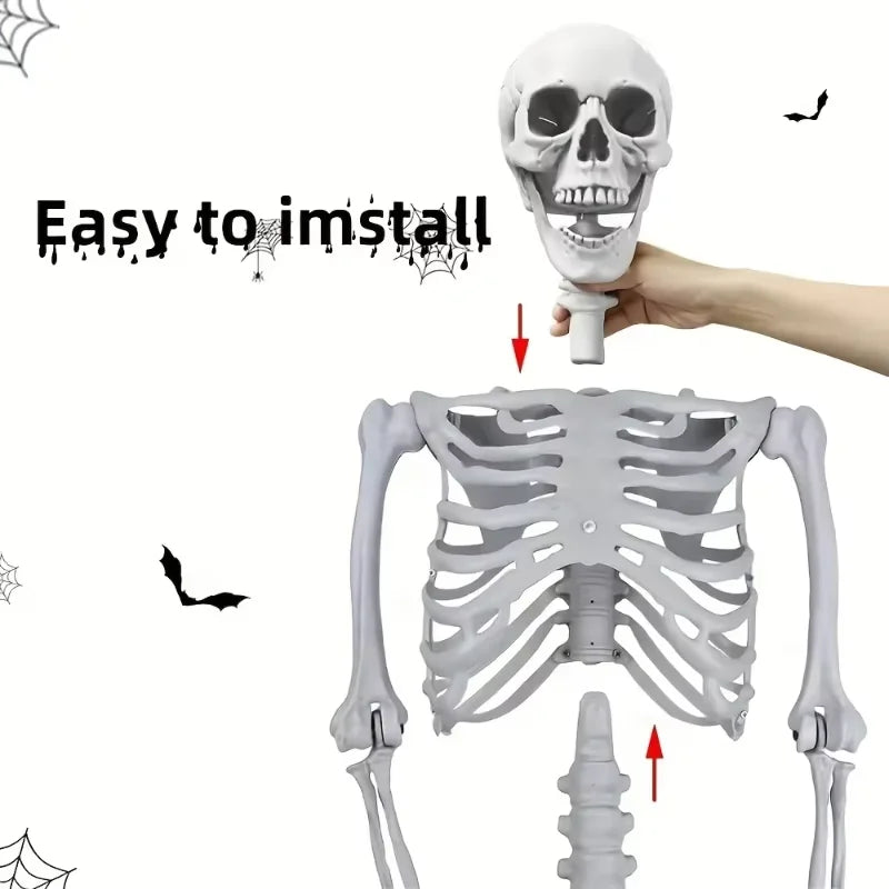 90cm 1pcs Everyday Decoration Fake Skeleton Sculpture For  Everyday Decor, Home Decor, Garden Decor, Haunted House