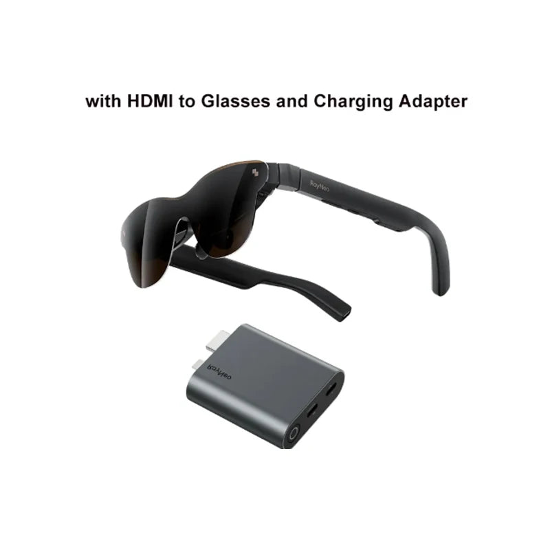 RayNeo Air 4 Pro Smart AR Glasses Supports HDR10 3840Hz 4 Speakers 1200 Nits Micro-OLED Dual-Layer Screen AR Glasses