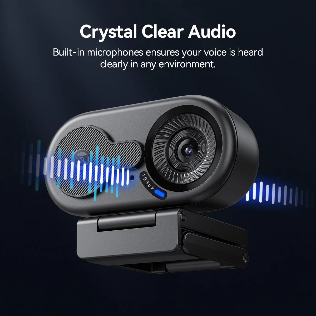 4K/2K/1080P Webcam EMEET C100 USB Computer Camera for Living/ Video Call/ Conference