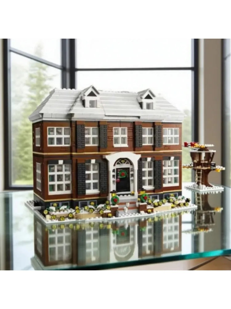 3955PCS Creative Single Family Houses Compatible Building Blocks, Toy Models, Children's Birthday and Christmas Gifts