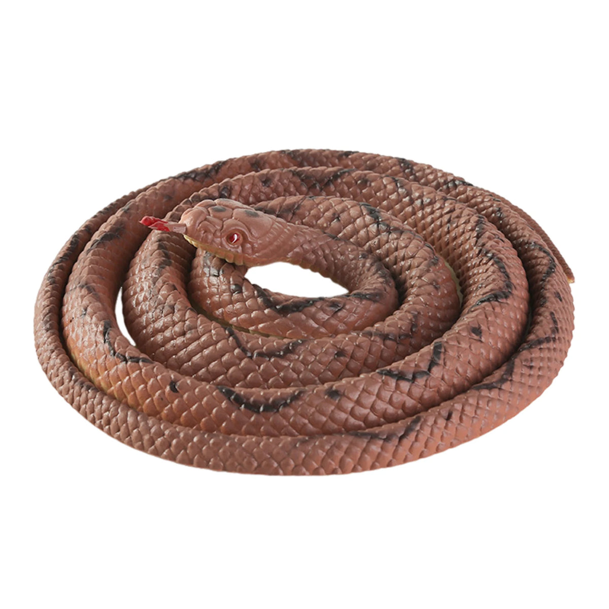 Fake Snake Toy Real Look Snake Prank Toy Fake Prank Prop Simulated Snake Soft Rubber Decompression Toy for Fake Prank Prop