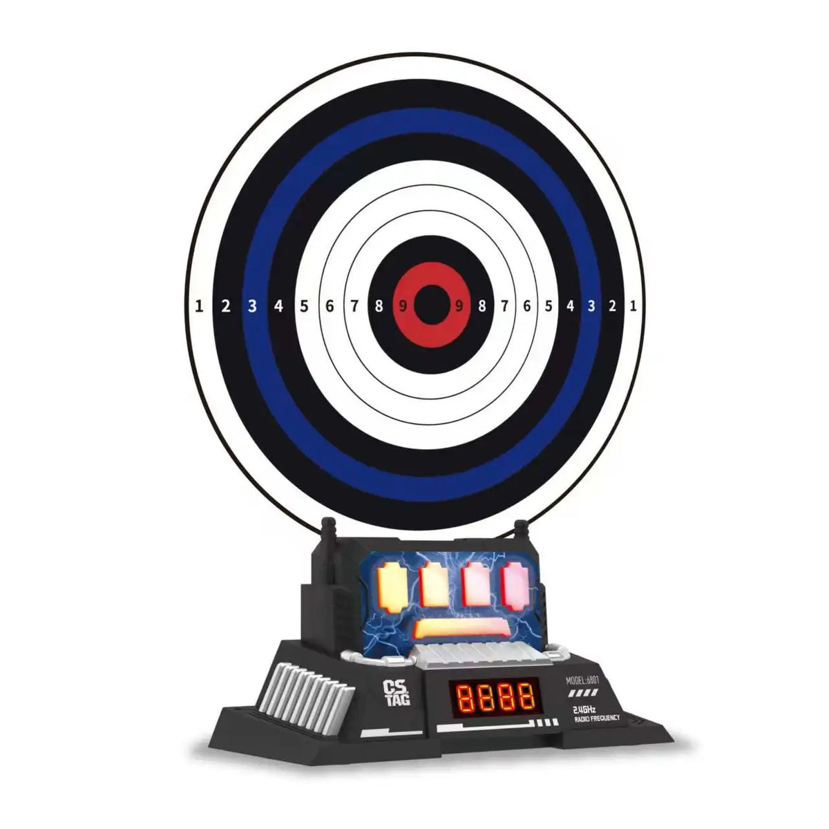 CSTAG Ai Smart Target Shooting Game Gun Toy Set Indoor Outdoor Pistol Battle Scoring Game Sports Toy For Kids Boy Christmas Gift