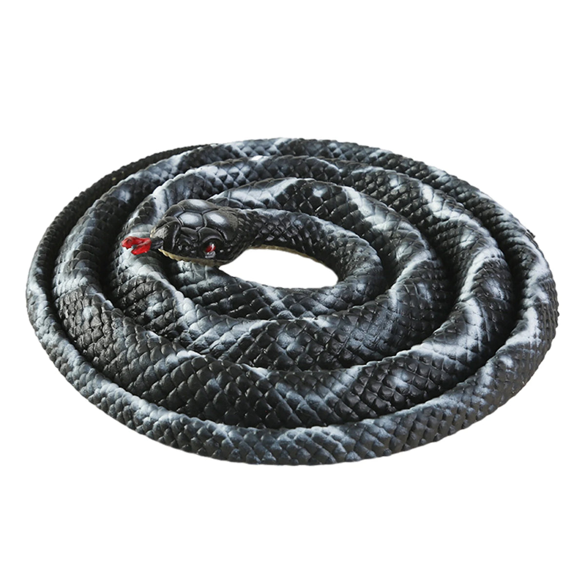 Fake Snake Toy Real Look Snake Prank Toy Fake Prank Prop Simulated Snake Soft Rubber Decompression Toy for Fake Prank Prop
