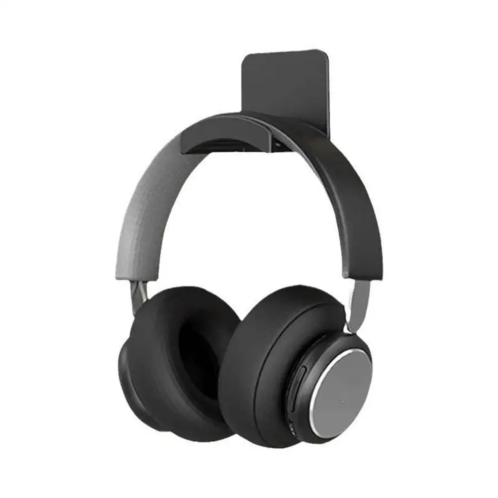 1-10PCS Wall Mount Headphone Stand Adhesive Headphone Holder Under Desk Headset Rack Holder Support For Gaming Earphone Bracket