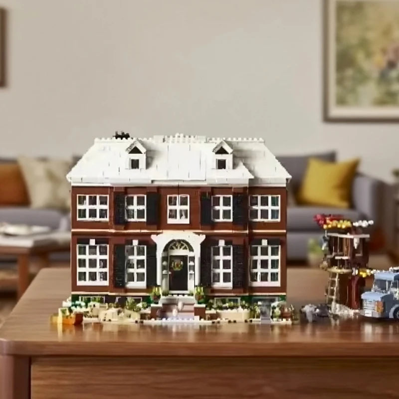 3955PCS Creative Single Family Houses Compatible Building Blocks, Toy Models, Children's Birthday and Christmas Gifts