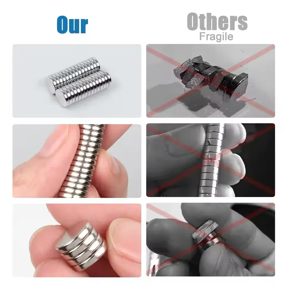 Super Powerful Magnet Round Disc Magnet for Fridge Home Office Craft 6x3 8x2 8x3 10x2 10x3 12x2 12x3 15x2