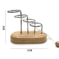 Classic Brain Teaser Puzzle Wooden Threading Rope Loop Puzzles String Solution Central Educational Toys For Kids Adults