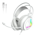 Acinaci J11  Gaming Headset for PS4 PC Xbox One PS5 Switch via 3.5mm Audio Jack, with Mic, LED Light