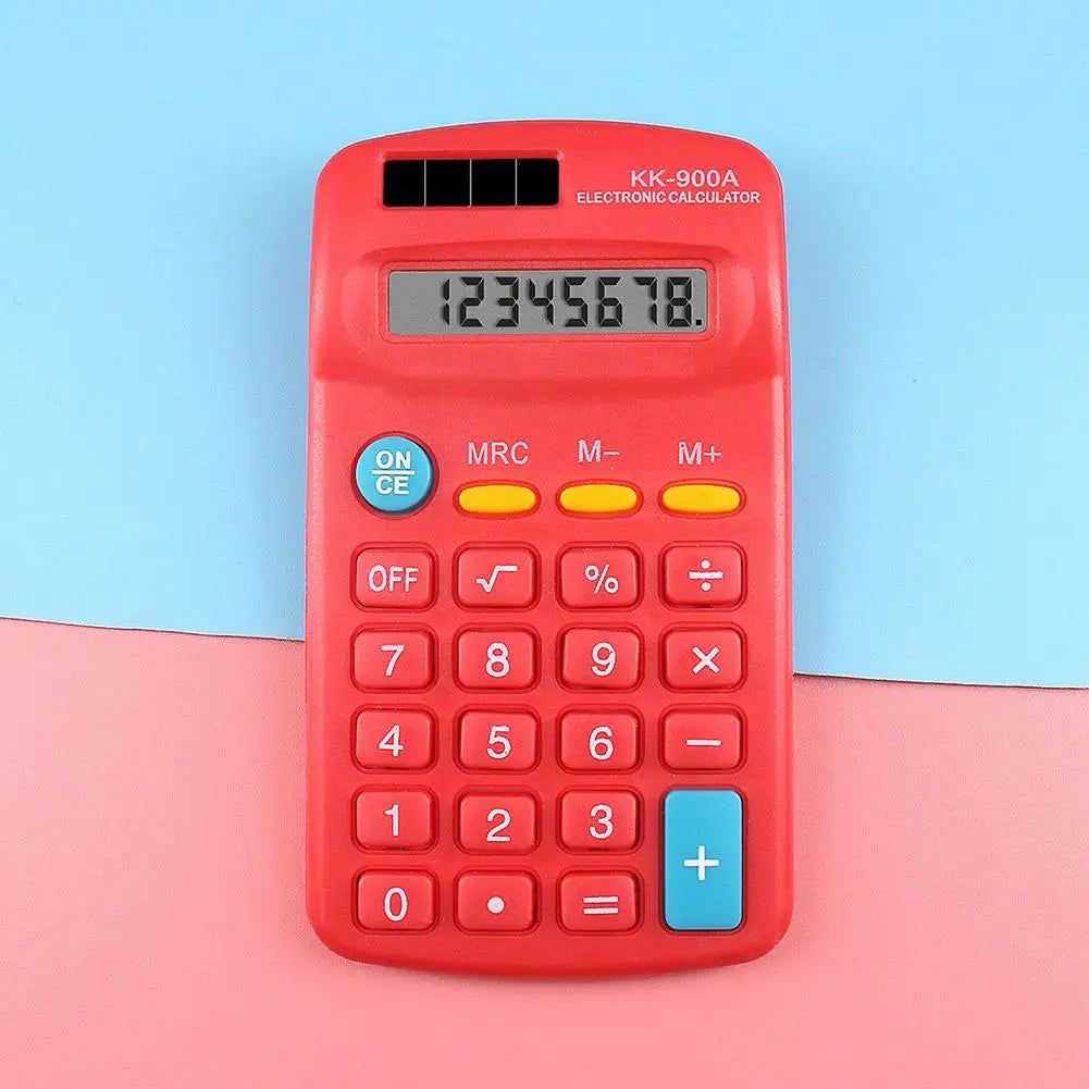 Desk Calculator Business Accounting Tool Battery Clear Big Buttons Lcd Electronic Calculators For Home Office School