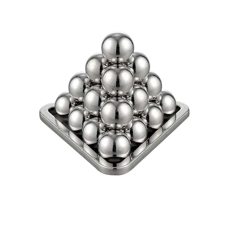 Difficult Metal Brain Teaser Puzzles for Adults Kids Magic Baffling IQ Logic Test Disentanglement Game Fun Challenge