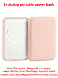 1 Pink TPU Charging Case Protector, Compatible with Apple's Original MagSafe Wireless Power Bank