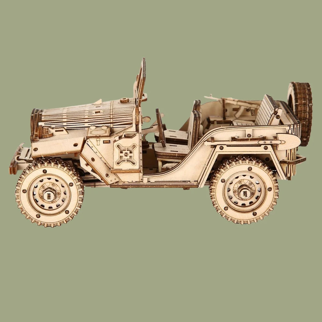 3D Puzzle Diy Wooden Toy Car Assembly Model For Adult Birthday Halloween Christmas Gifts