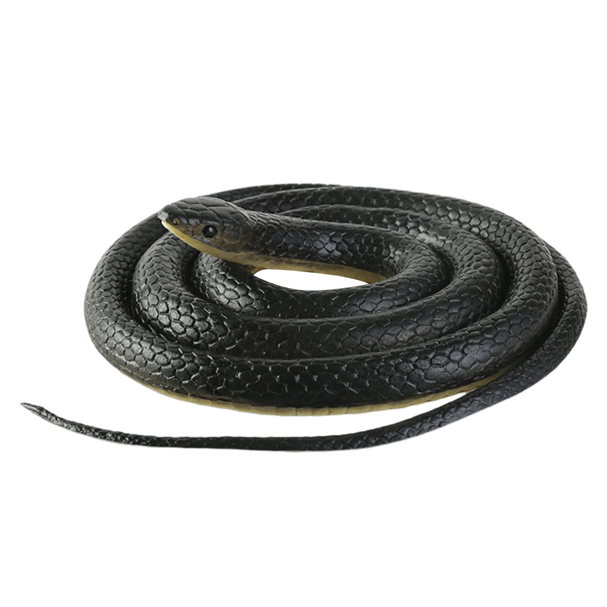 Fake Snake Toy Real Look Snake Prank Toy Fake Prank Prop Simulated Snake Soft Rubber Decompression Toy for Fake Prank Prop