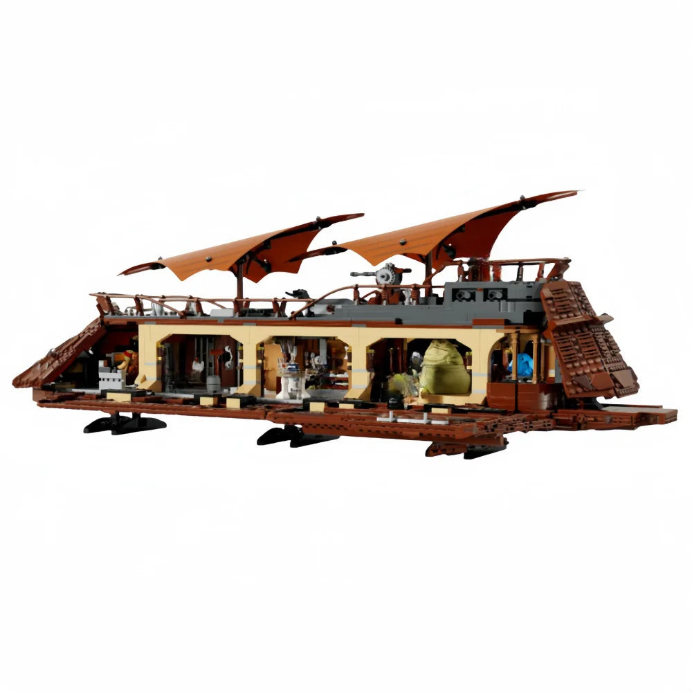 2026 Ucs Jabba Sail Barge Bricks Building Blocks Compatible 3942pcs Space Movie Dispaly Model Birthday Gifts for Teenage Toys