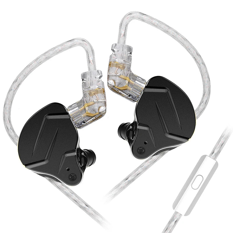 KZ ZSN PRO X 1BA 1DD Hybrid Drive HIFI Metal In Ear Earphone Sport Noise Cancelling Earbud Headset KZ ZAX ZSX AS16 ZSNPROX